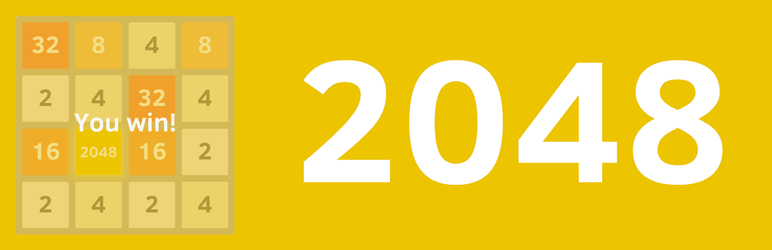 2048 Number Game for WordPress Plugin