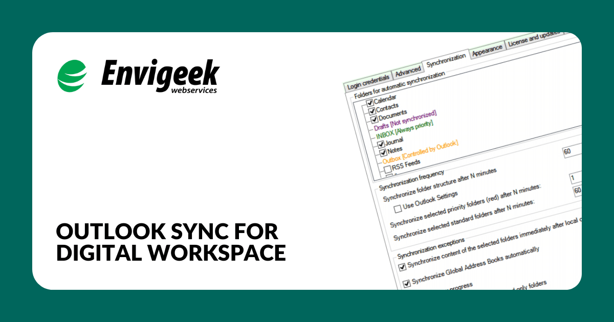 Outlook Sync Digital Workspace